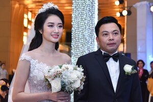 Hoa hậu Thu Ngân chia tay chồng đại gia Doãn Văn Phương