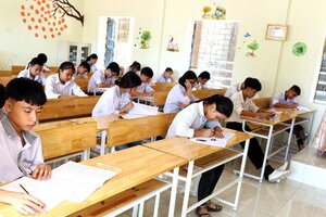 Ninh Bình: Một thí sinh bị đình chỉ vì vi phạm quy chế thi vào lớp 10 THPT