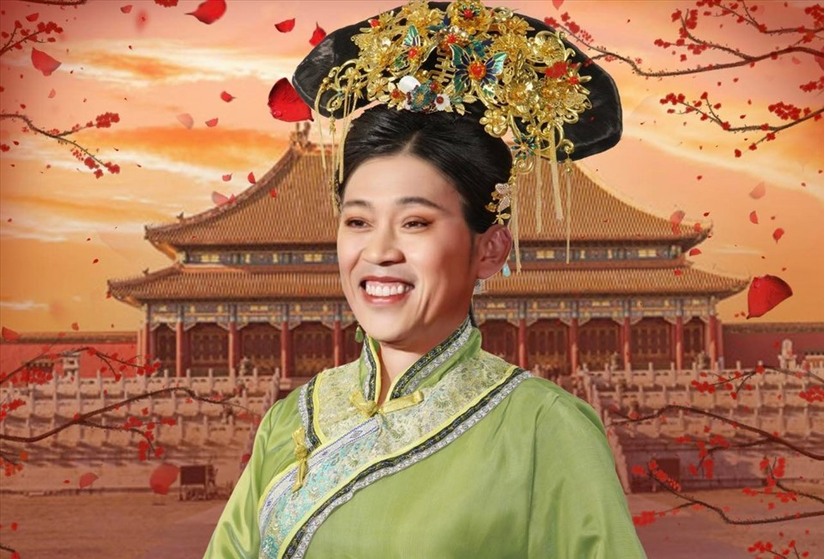 Hoài Linh đóng vai Dung Ma Ma trong vở cải lương Hoàn Châu Cách Cách