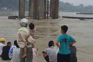 Vĩnh Phúc: Lật đò ngang trên sông Lô lúc rạng sáng, một người mất tích