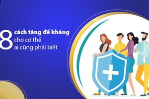 8 cách tăng đề kháng cho cơ thể ai cũng phải biết