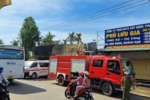 Phú Quốc: Cháy siêu thị mini, thai phụ cùng chồng tử vong thương tâm