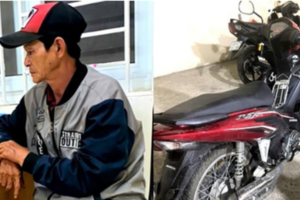 Giả em trai của người bị tai nạn giao thông để trộm xe máy