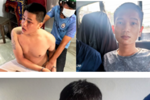 3 đối tượng dàn cảnh vào tiệm mua vàng, cướp dây chuyền rồi bỏ chạy