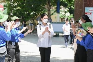 Lộ diện 5 thí sinh đạt điểm tuyệt đối môn chuyên Trường THPT chuyên Phan Bội Châu