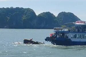 Hai tàu va chạm trên biển Cát Bà, một nữ du khách tử vong