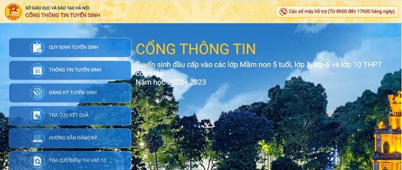 Hà Nội vận hành thử nghiệm hệ thống đăng ký tuyển sinh trực tuyến từ ngày 25/6