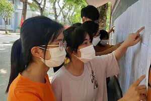 Thanh Hóa: Hé mở điểm chuẩn tuyển sinh vào lớp 10 năm học 2022-2023