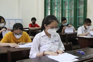 Thái Nguyên công bố điểm chuẩn vào lớp 10 THPT năm 2022