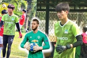 CLB HAGL bổ sung cầu thủ trẻ cao 1m91 cho V.League