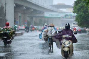 Tin thời tiết ngày 5/7: Bắc bộ chiều tối có mưa rào và dông