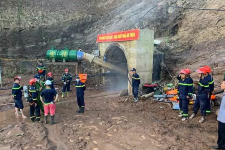 Tìm thấy thi thể nam công nhân bị lũ cuốn vào hầm thủy điện ở Điện Biên
