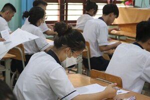 22 thí sinh bị đình chỉ thi vì vi phạm quy chế thi tốt nghiệp THPT