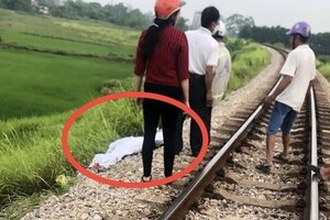 Chụp ảnh trên đường sắt, nữ sinh 16 tuổi bị tàu tông tử vong