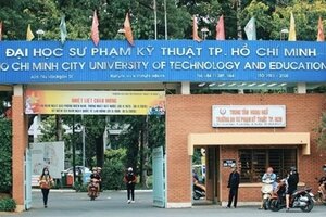 Đại học Sư phạm kỹ thuật TP.HCM công bố điểm chuẩn năm 2022