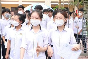 Bình Dương công bố điểm chuẩn vào lớp 10 THPT năm học 2022-2023