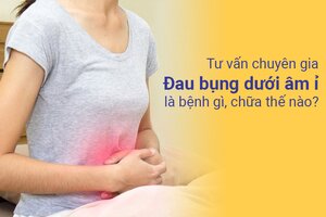 Tư vấn chuyên gia: Đau bụng dưới âm ỉ là bệnh gì, chữa thế nào?