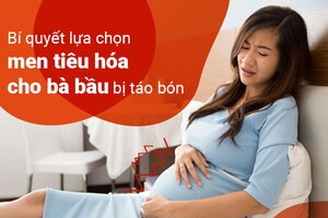 Bí quyết lựa chọn men tiêu hóa cho bà bầu bị táo bón