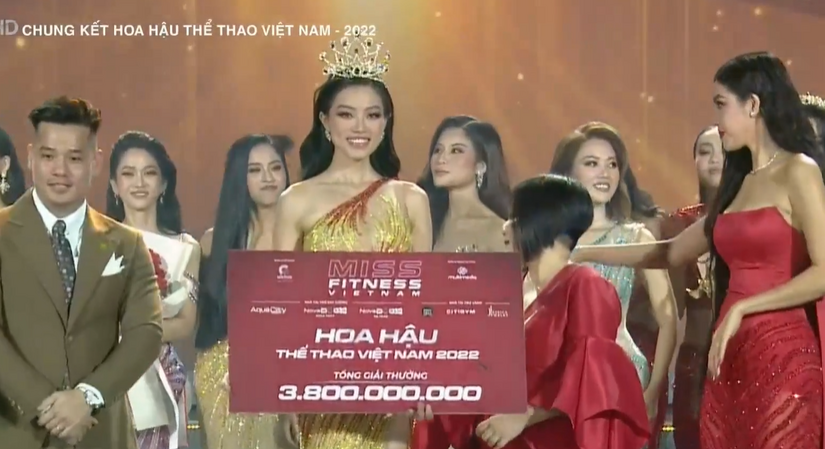 Đoàn Thu Thủy đăng quang Miss Fitness Vietnam 2022