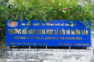 Trường Đại học Khoa học Xã hội và Nhân văn (ĐHQG TP.HCM) công bố điểm sàn