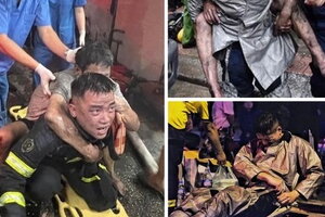 Những hình ảnh đẹp về người lính cứu hỏa lay động triệu trái tim