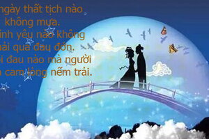 Những câu nói, status, caption thả thính ngày Thất Tịch 7/7 hay, hài hước nhất