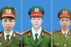 Chi tiết việc tổ chức tang lễ 3 chiến sĩ Công an nhân dân hy sinh khi làm nhiệm vụ