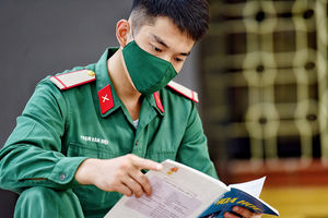 Điểm sàn các trường quân đội: Cao nhất 24,5 điểm