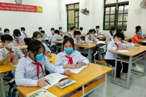 Bộ GD&ĐT chính thức công bố ngày học sinh cả nước tựu trường