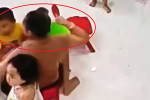 Làm rõ vụ cô giáo 'hất cùi chỏ' vào mặt bé trai 3 tuổi tại lớp học