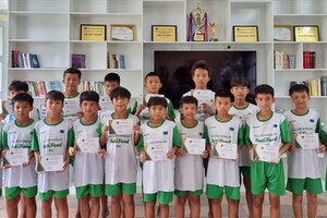 17 tài năng trẻ chính thức nhập học ở Học viện Nutifood JMG