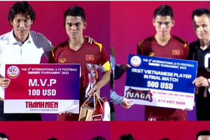 Sao trẻ U19 Việt Nam 'ẵm' một loạt giải thưởng ở giải quốc tế
