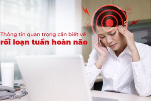 Thông tin quan trọng cần biết về rối loạn tuần hoàn não