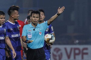 Lộ diện trọng tài bắt chính trận HAGL- Hải Phòng ở vòng 13 V.League