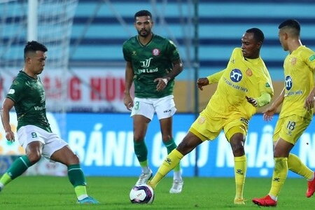 CLB Nam Định chia tay tiền đạo Fagan trước thềm vòng 13 V.League
