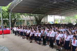 TP.HCM: Yêu cầu tổ chức lễ khai giảng ngắn gọn, không có trò chơi phản cảm