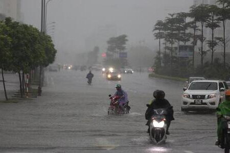 Bão số 3 di chuyển chủ yếu theo hướng Tây, miền Bắc mưa to