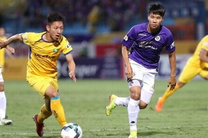 SLNA mất trụ cột ở trận gặp Hà Nội FC ở vòng 14 V.League