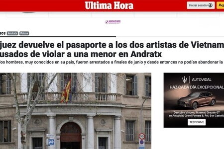 Luật sư của 2 nghệ sĩ vướng cáo buộc ở Tây Ban Nha làm việc với tòa án