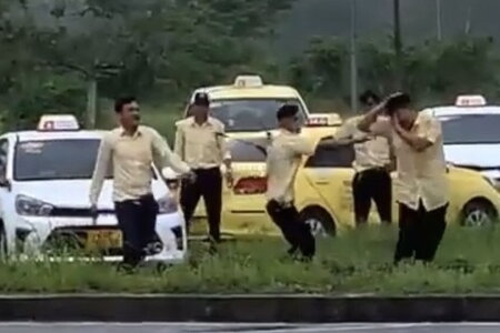 Tài xế taxi bị đồng nghiệp đánh 'hội đồng' dã man tại sân bay Phú Quốc