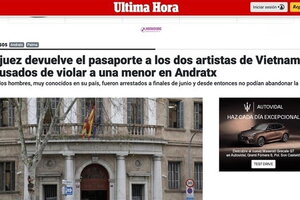 Luật sư của 2 nghệ sĩ vướng cáo buộc ở Tây Ban Nha làm việc với tòa án