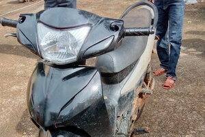 Vụ 2 bộ xương người trong rừng: Tìm thấy chiếc xe máy nghi của 2 nạn nhân