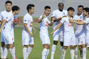 Ứng viên xuống hạng quyết tâm đánh bại HAGL ở vòng 15 V.League