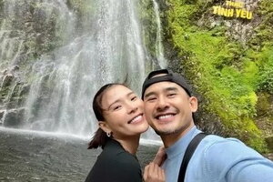 Lương Thế Thành đưa Thúy Diễm đi du lịch sau tin đồn ngoại tình