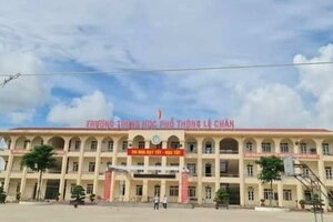 Hải Phòng yêu cầu Trường THPT Lê Chân dừng vận động thu tiền xây trạm biến áp