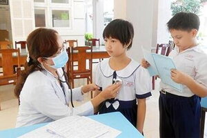 Trong năm học 2022-2023, mức đóng BHYT học sinh, sinh viên là 563.220 đồng/năm