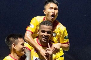 Đông Á Thanh Hóa được nhận thưởng lớn sau chiến thắng trước SLNA