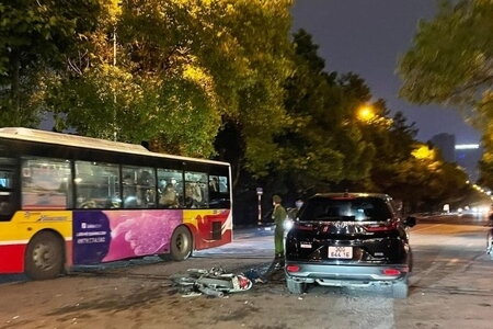 Hà Nội: Giảng viên đại học say xỉn gây tai nạn liên hoàn rồi bỏ chạy