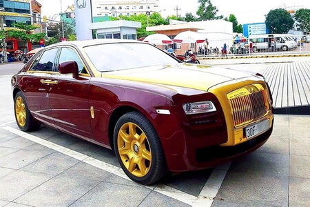 BIDV siết sợ siêu xe Rolls-Royce Ghost của tỷ phú Trịnh Văn Quyết