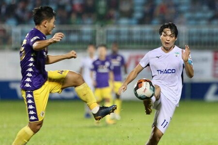 HAGL đụng Hà Nội FC hai trận liên tiếp trong một tuần